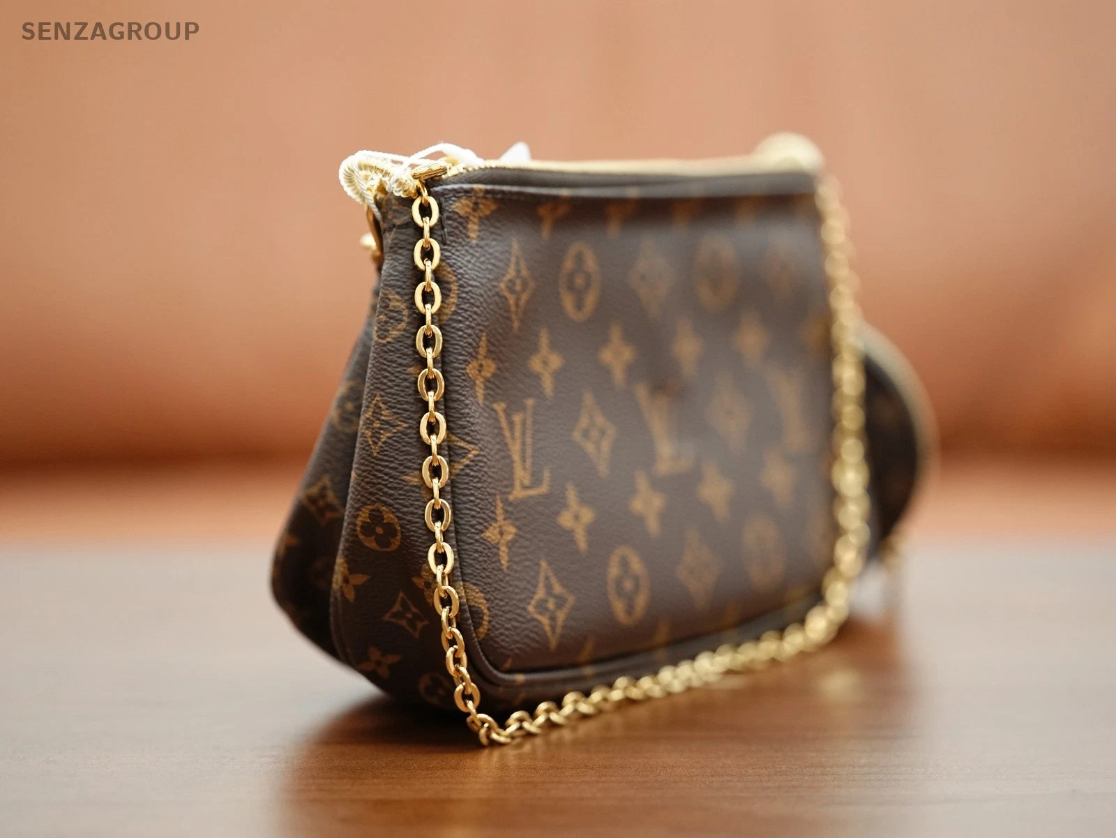 Louis Vuitton Multi Pochette Accessoires M44813 Canvas Shoulder Bag Excellent