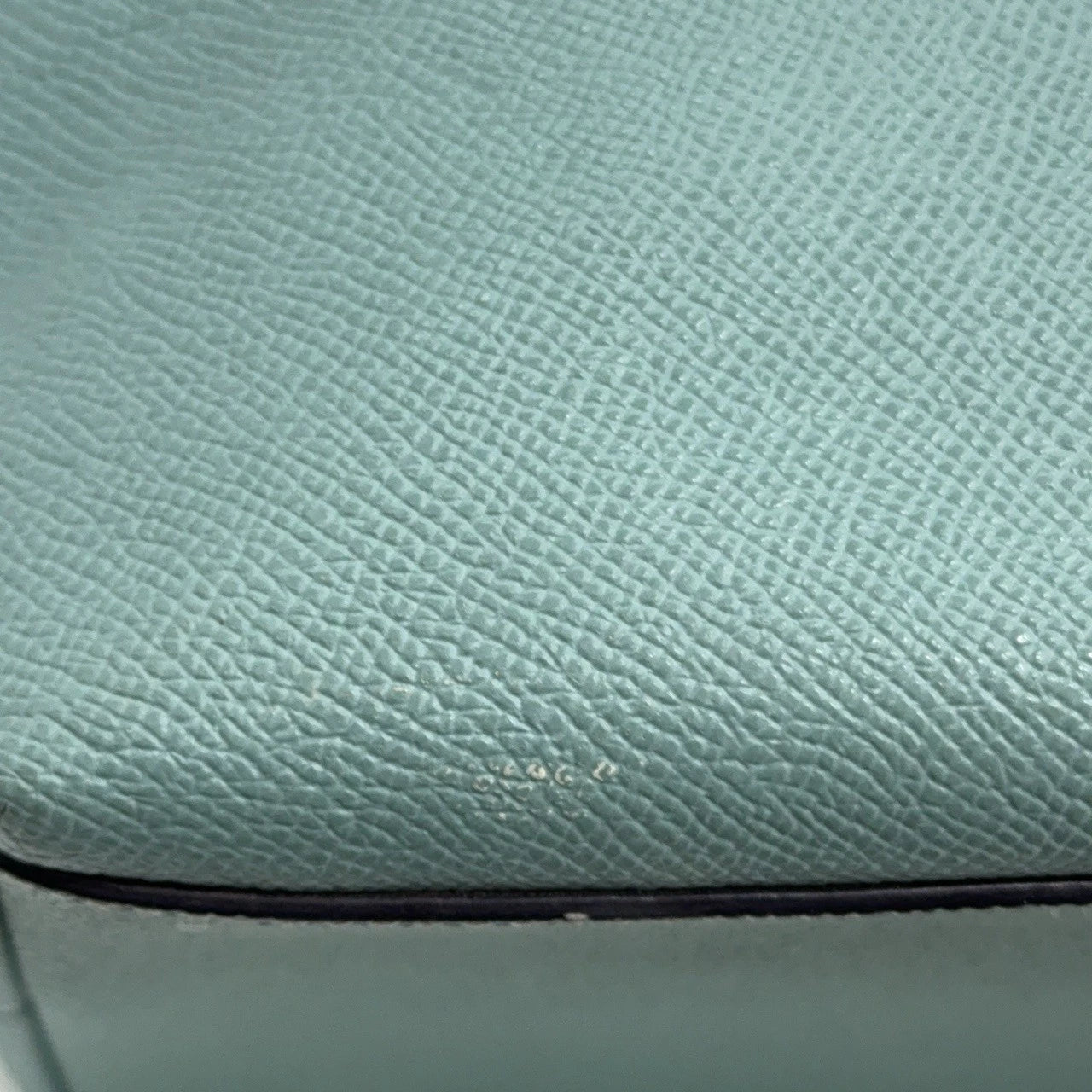 Coach Mint Green Leather Tote Shoulder Handbag For Women