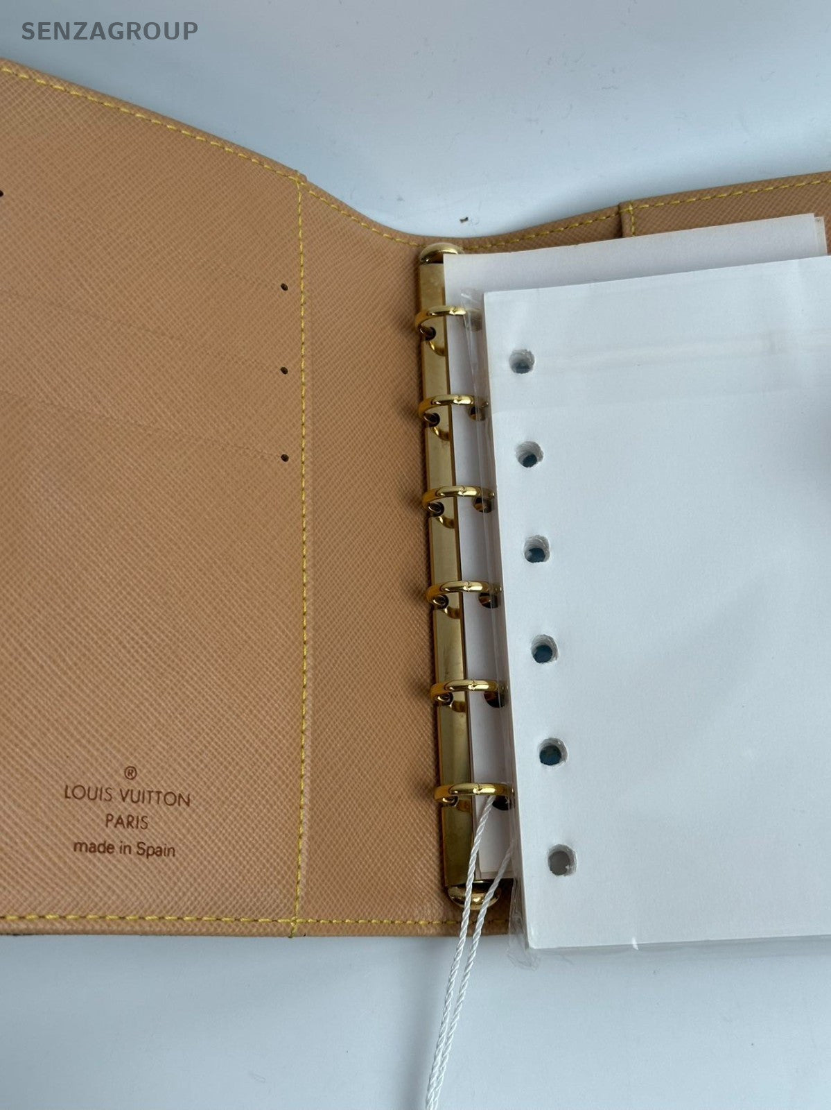 SJ0001 Louis Vuitton Monogram Mini Lin Agenda