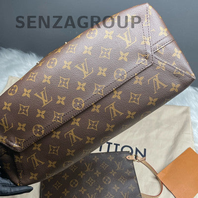 Louis Vuitton Atlantis GM Shoulder Bag Brown Gold Hardware Classic Women's