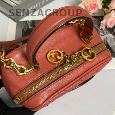 Gucci Blondie Pink Gold Box Bag - Classic Women's Shoulder Crossbody