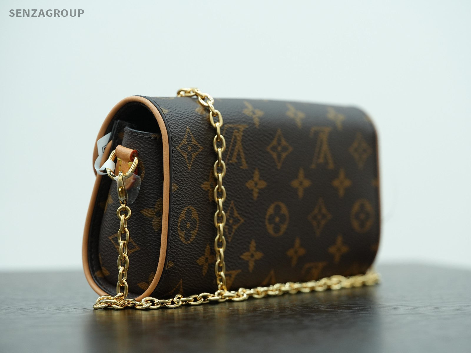 Louis Vuitton Pochette Camille Monogram Chain Shoulder bag Brown Women M13566