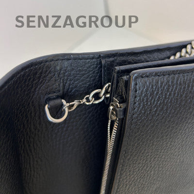 Gucci Dionysus WOC Black Silver Chain Shoulder Crossbody Bag Women Classic