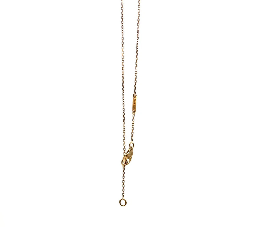 Van Cleef &amp; Arpels Sweet Alhambra Necklace 18K Rose Gold with Red Carnelian