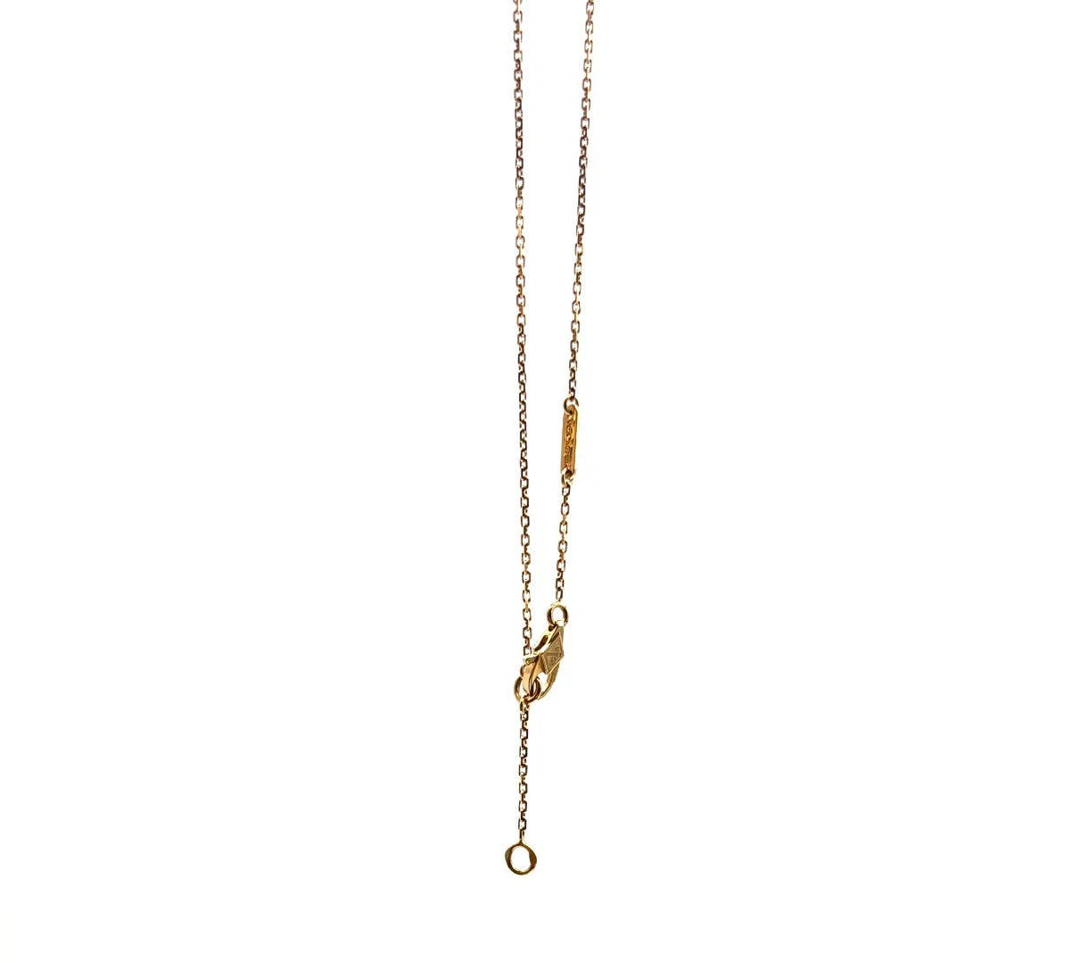 Van Cleef &amp; Arpels Sweet Alhambra Necklace 18K Rose Gold with Red Carnelian