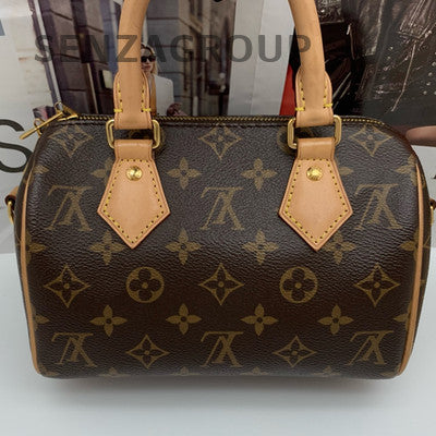 Louis Vuitton Speedy Monogram Handbag Golden Brown - Women's Classic