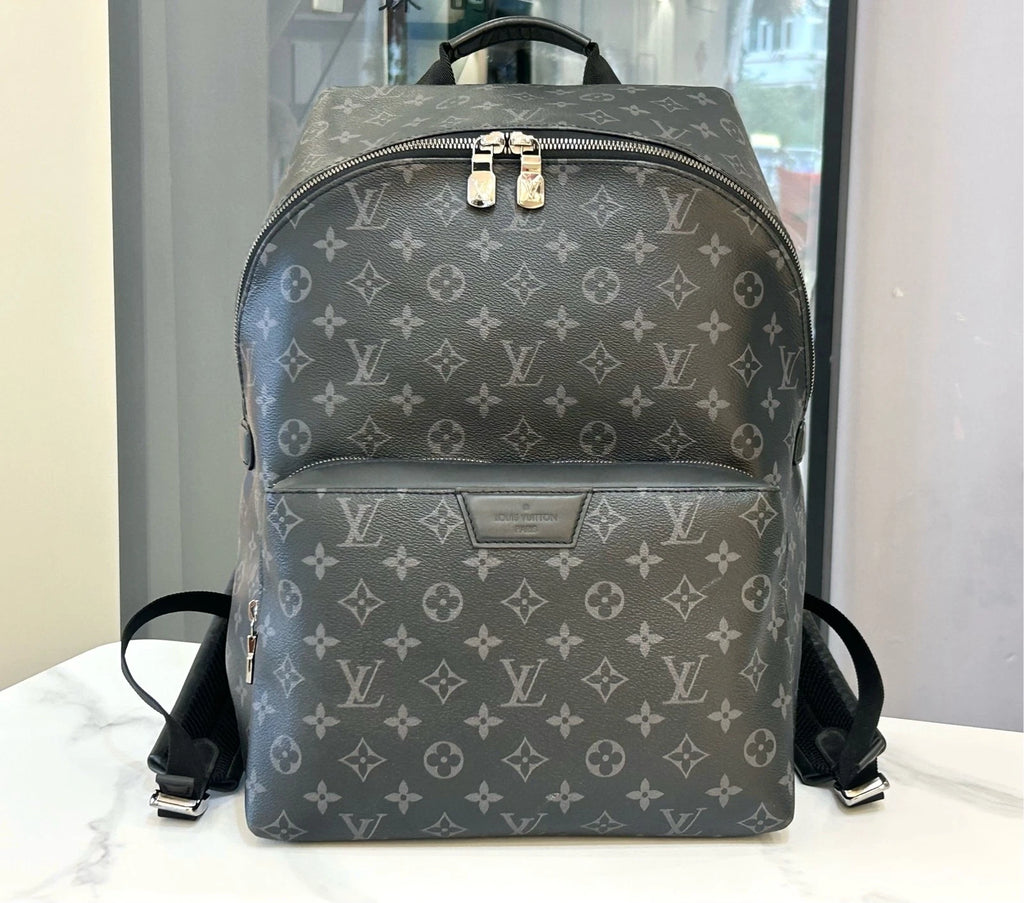 Louis Vuitton Black Canvas Discovery Backpack For Unisex