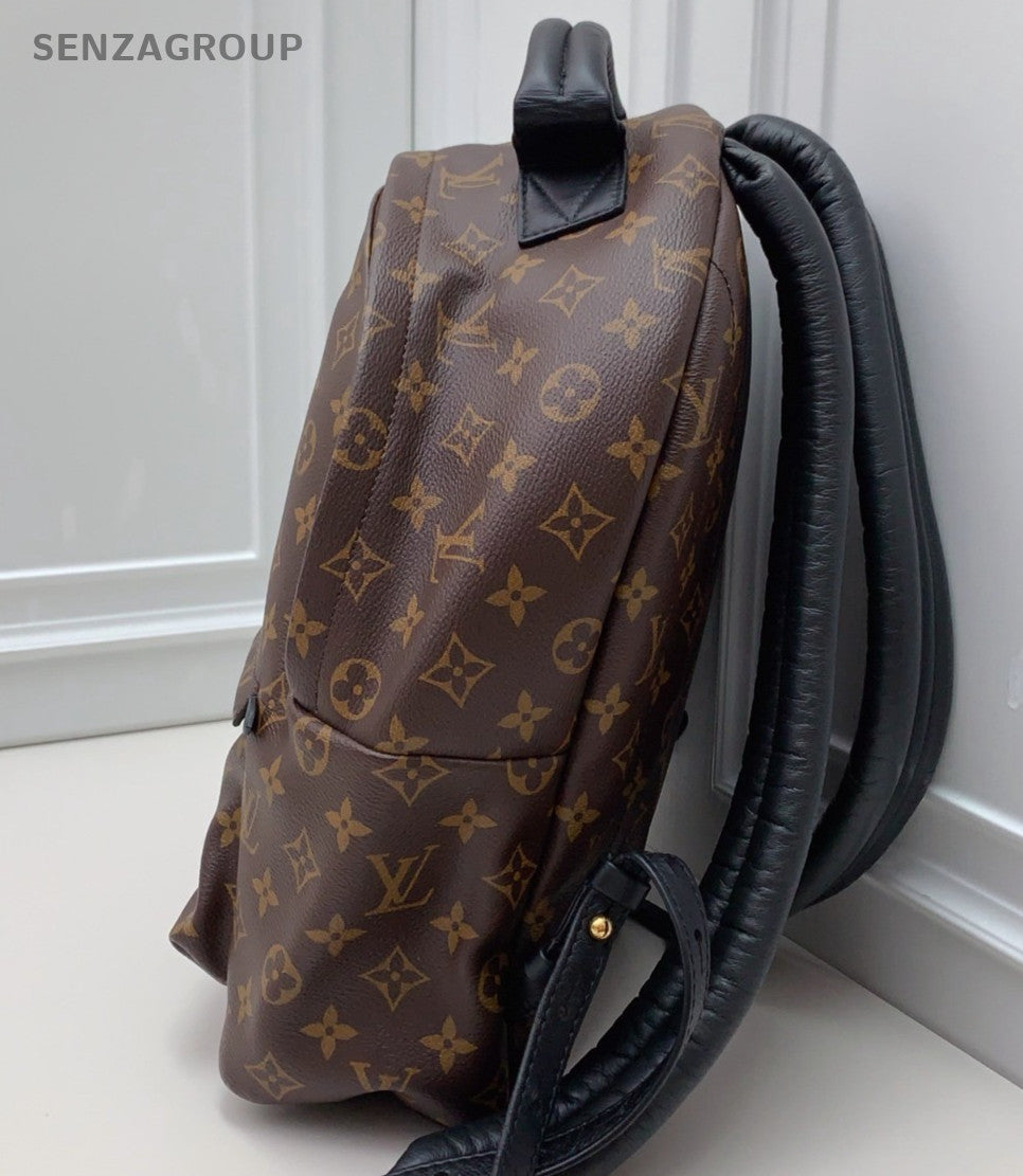 Louis Vuitton Monogram Backpack Brown Gold Unisex Adults Classic