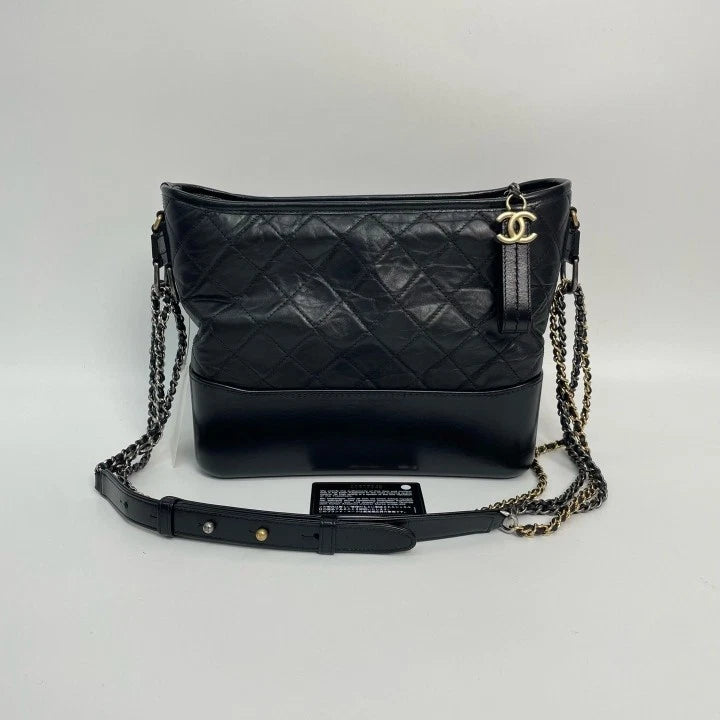 Authentic CHANEL Black Medium Shoulder Bag For Women