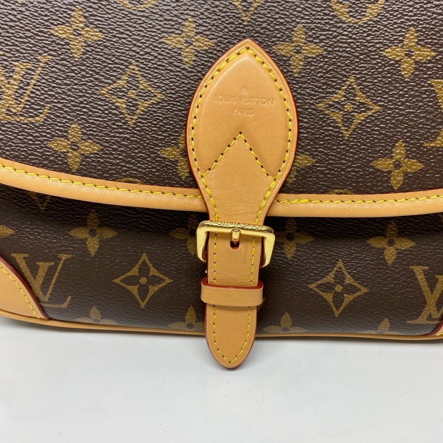 Louis Vuitton Monogram Canvas Baguette Shoulder Bag For Women