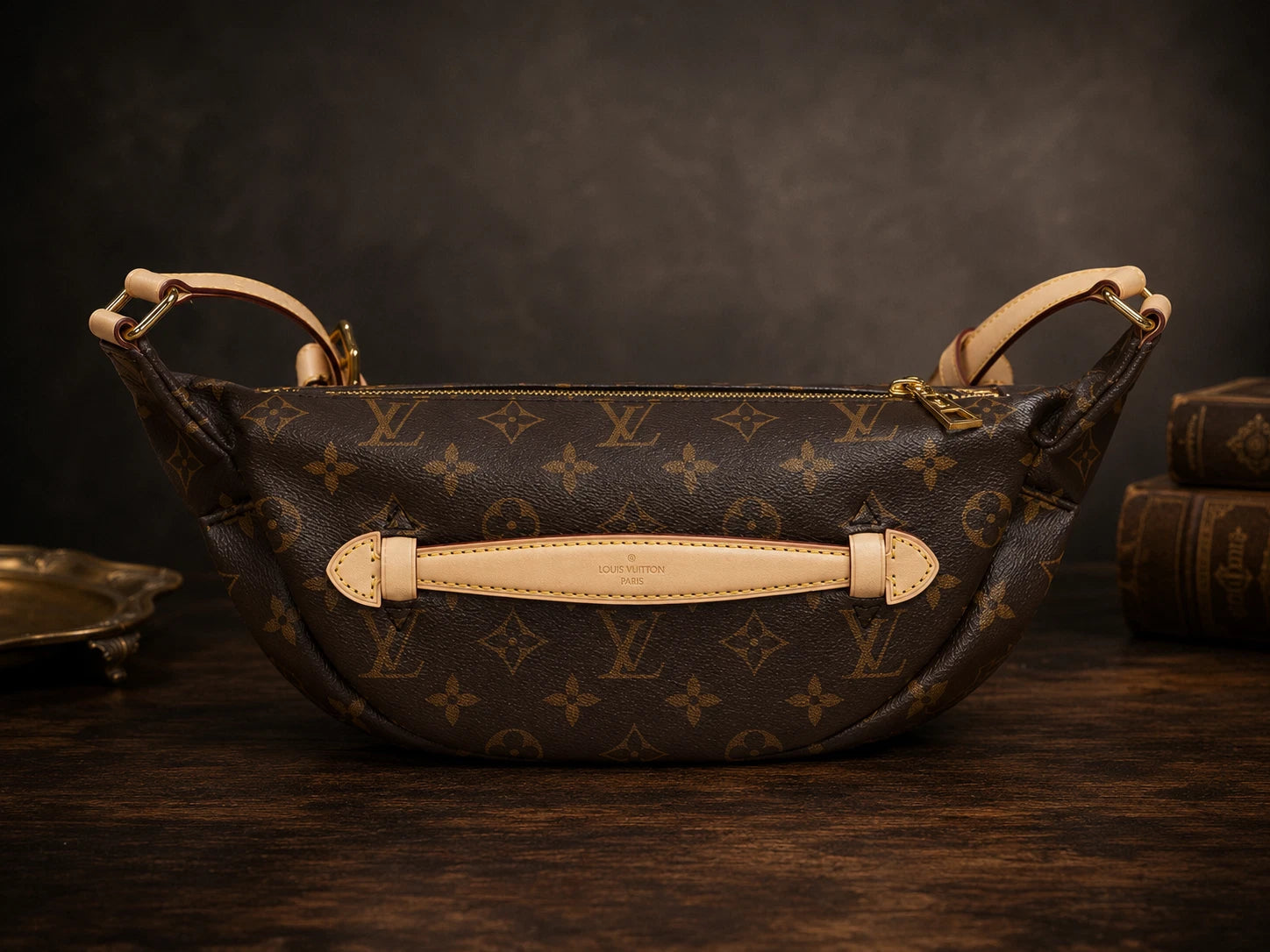 Louis Vuitton Bumbag Monogram Canvas Crossbody Excellent