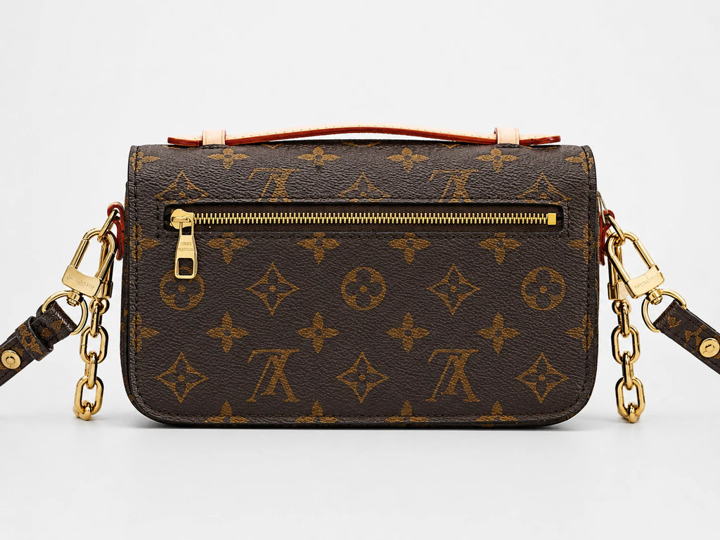 Louis Vuitton Pochette Metis East West Monogram Chain 2way Handbag Shoulder Bag