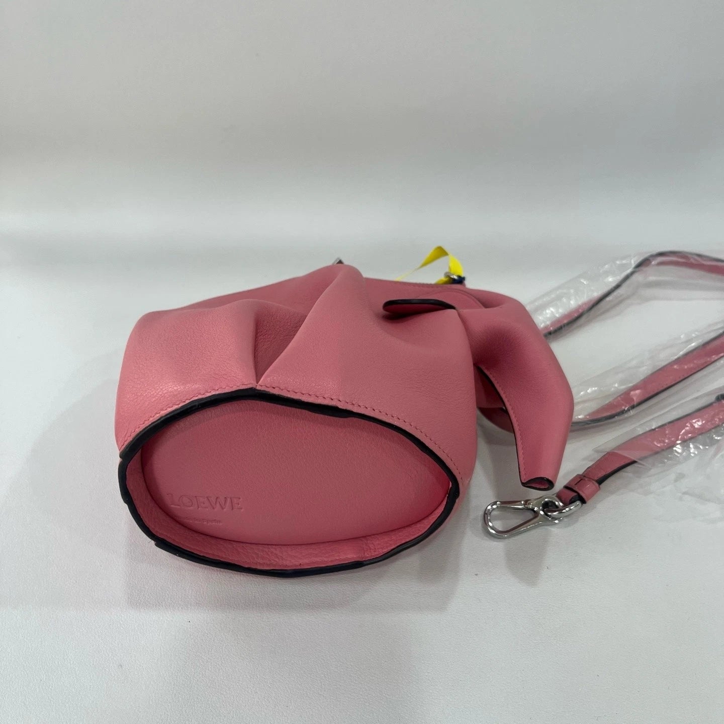 Loewe Pink Leather Elephant Crossbody Bag For Women