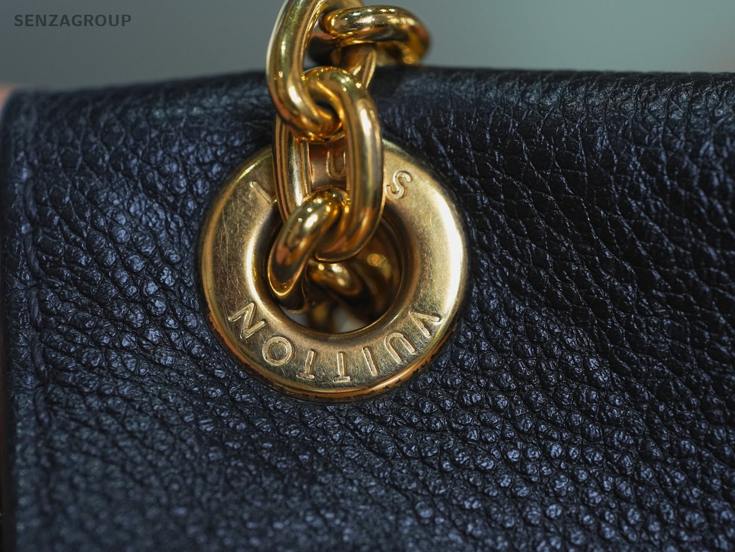 Louis Vuitton Monogram Empreinte Black Vavin MM Shoulder Bag Crossbody