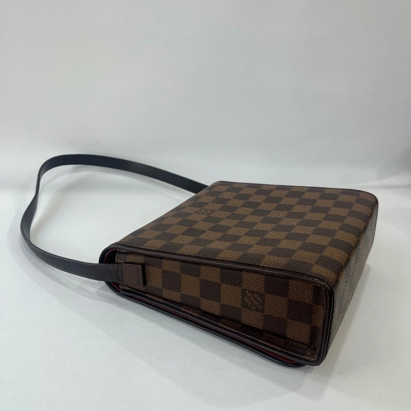 Louis Vuitton Damier Canvas Flap Shoulder Bag For Women