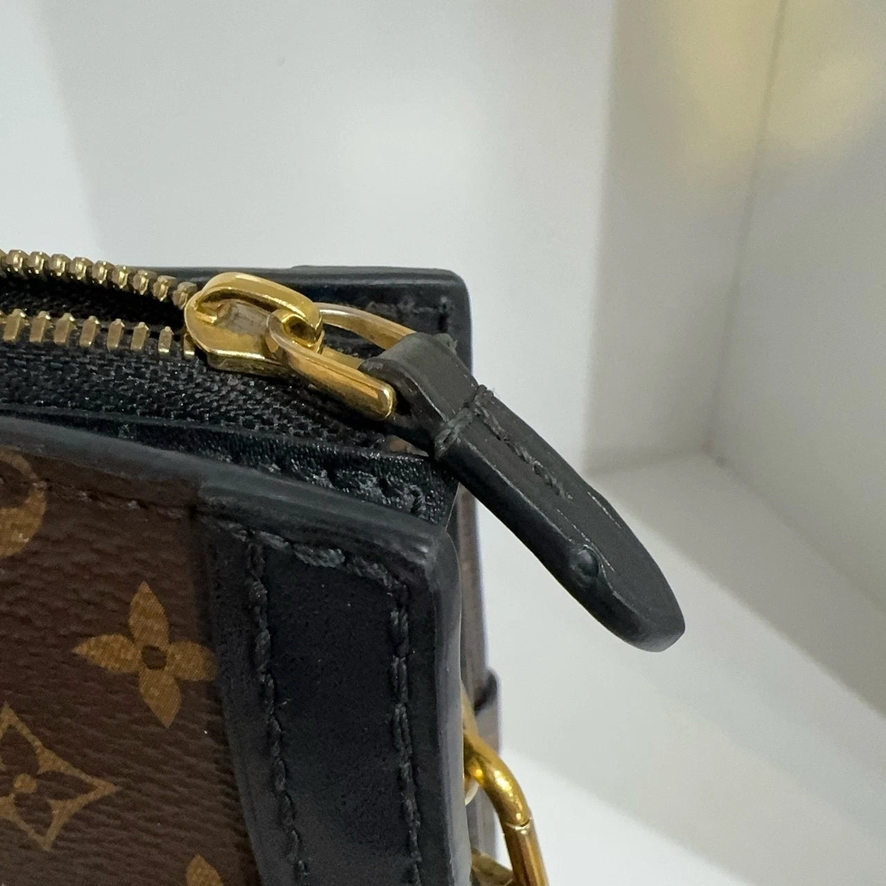 Louis Vuitton Monogram Canvas Trunk Clutch Crossbody Bag For Women