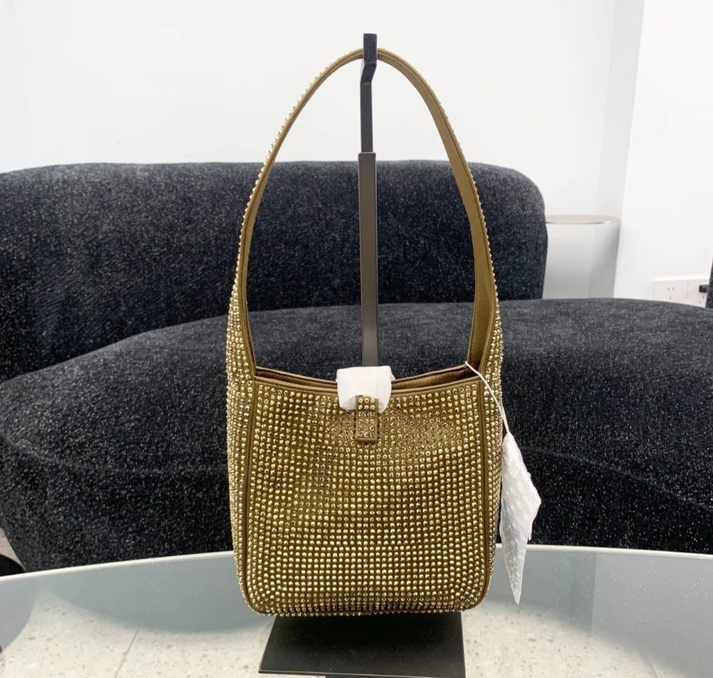 Saint Laurent LE 5 À 7 BABY Hobo PM Handbag Shoulder Bag Women S