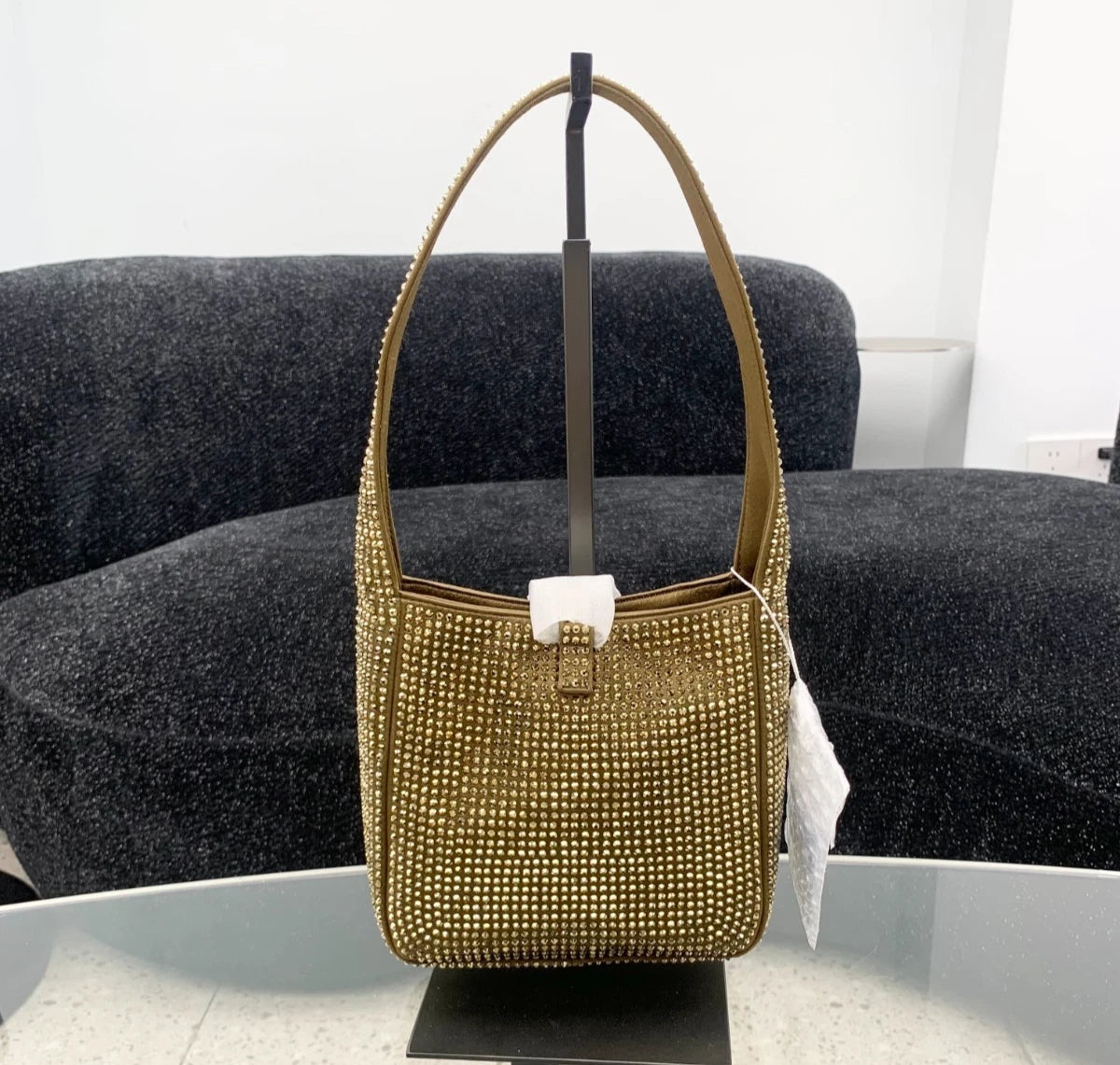 Saint Laurent LE 5 À 7 BABY Hobo PM Handbag Shoulder Bag Women S