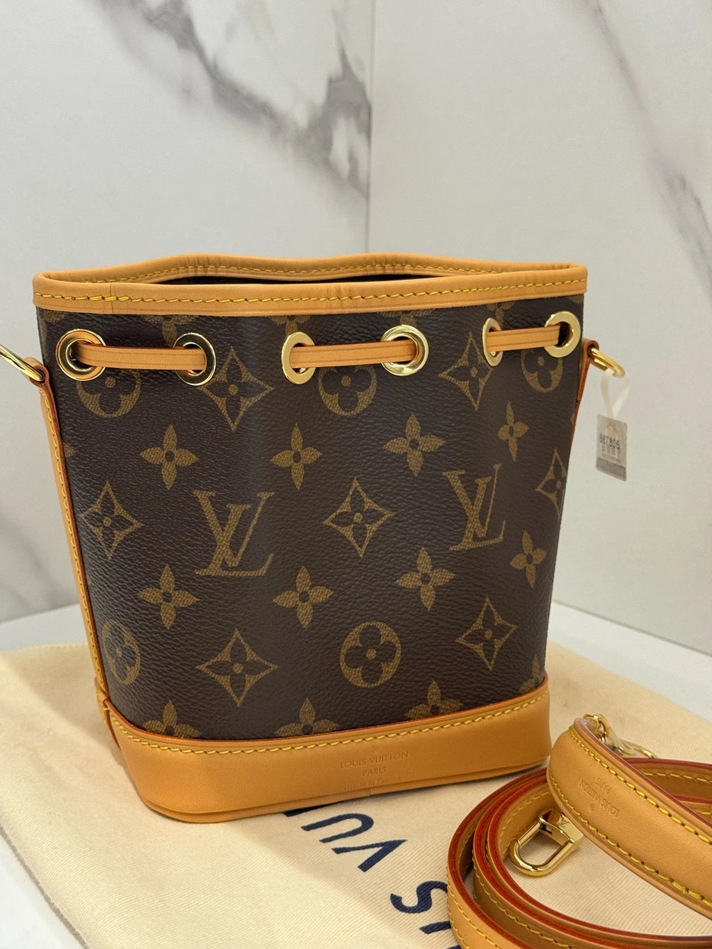 Louis Vuitton Noe Canvas Shoulder Bag Excellent