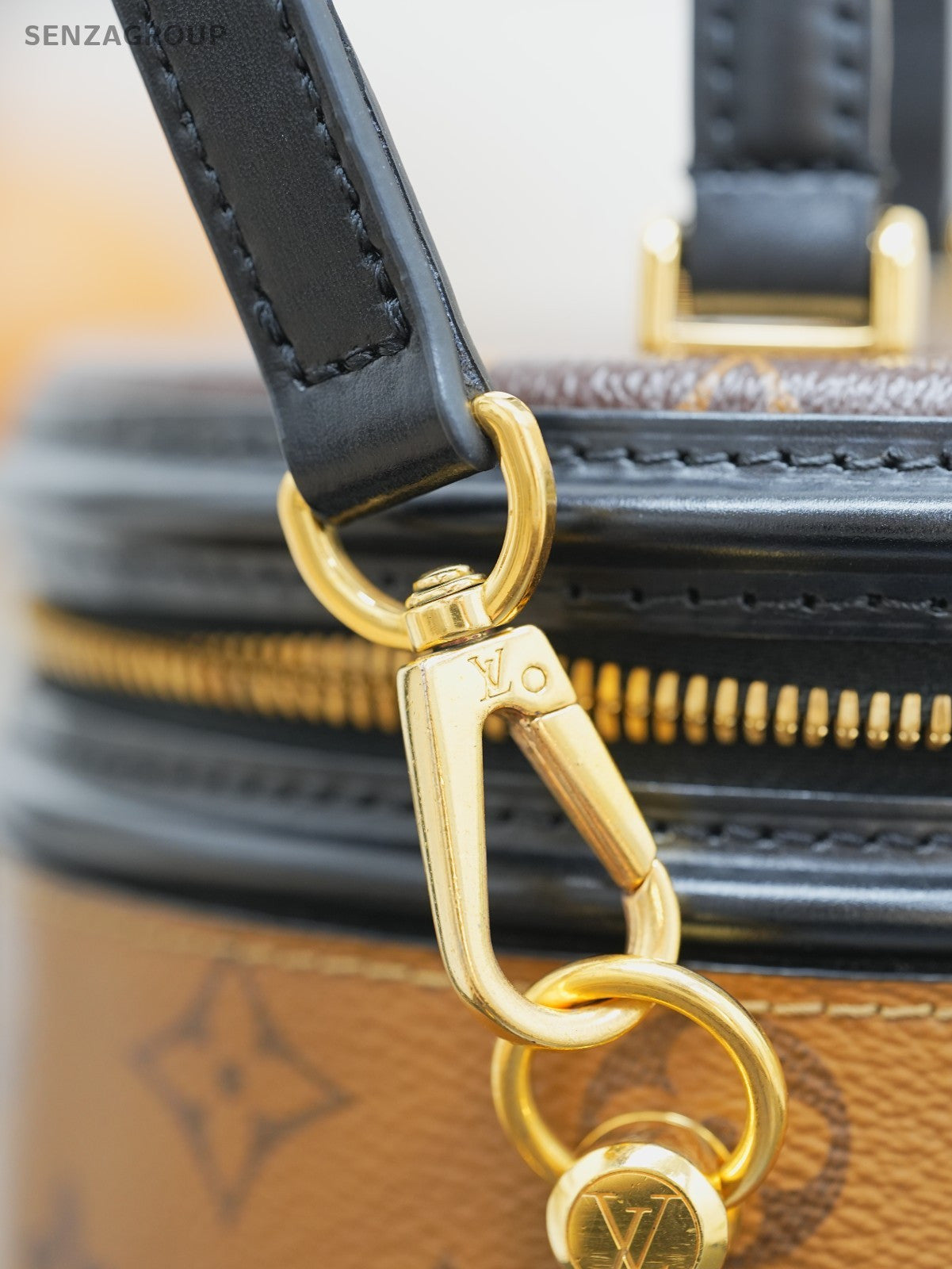 Louis Vuitton Sac Cannes Top Handle Monogram 2way Shoulder Bag Crossbody M43986