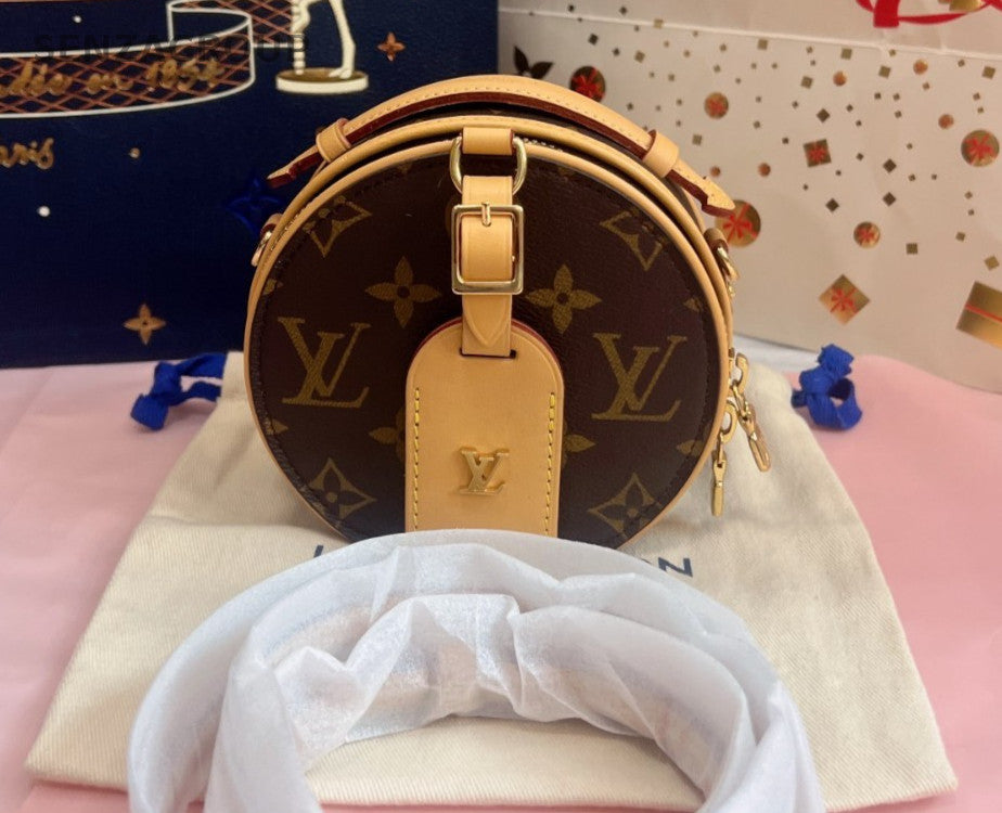 Louis Vuitton Boite Chapeau mini Monogram Shoulder bag Crossbody Brown Women