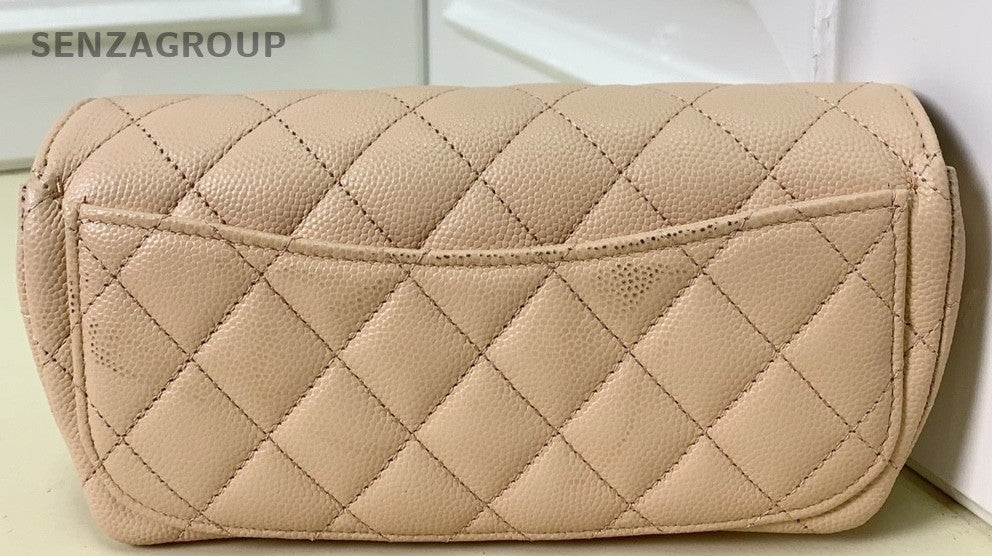 CHANEL Classic Flap Calfskin Chain Strap Phone case Women