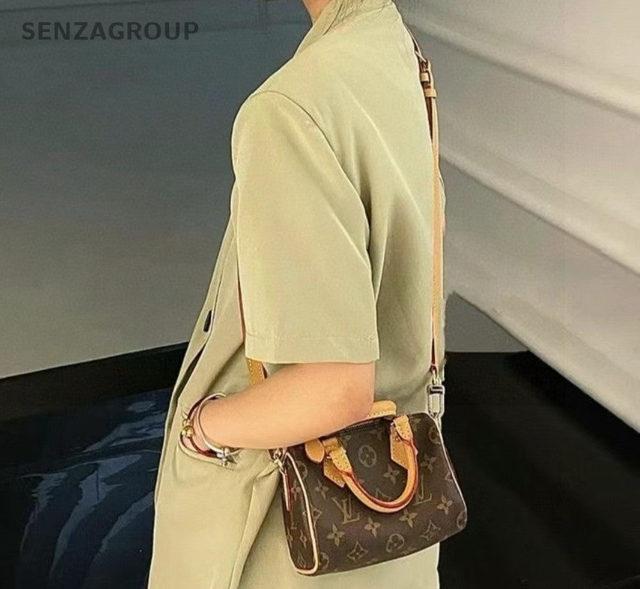 Louis Vuitton Monogram NANO Speedy Classic 2WAY Shoulder bag Crossbody