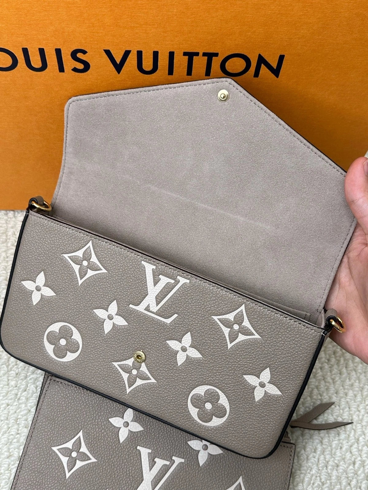 Louis Vuitton 3-in-1 Crossbody Bag Grey For Women