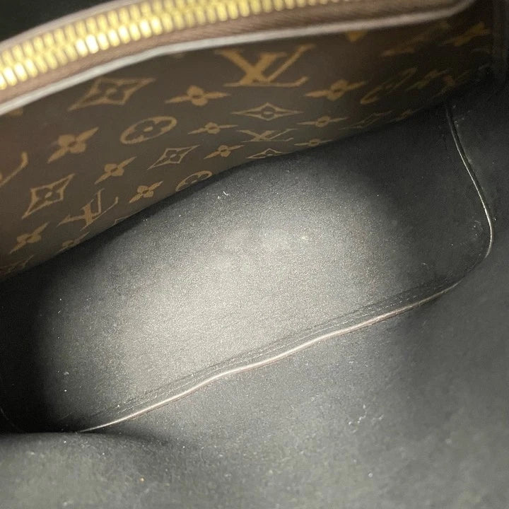 Authentic Louis Vuitton Monogram Canvas Brown Bucket Bag Women