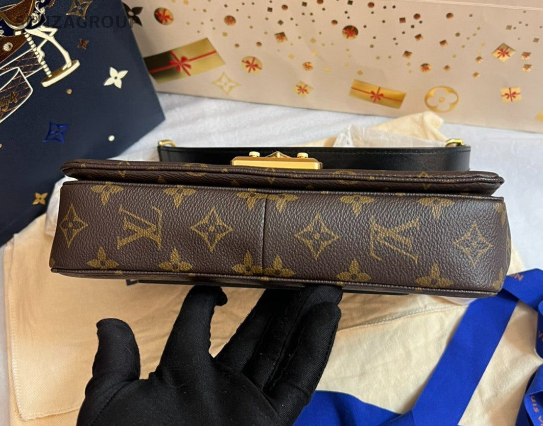 Louis Vuitton Marceau Monogram Chain Shoulder bag Crossbody Chip Version Women