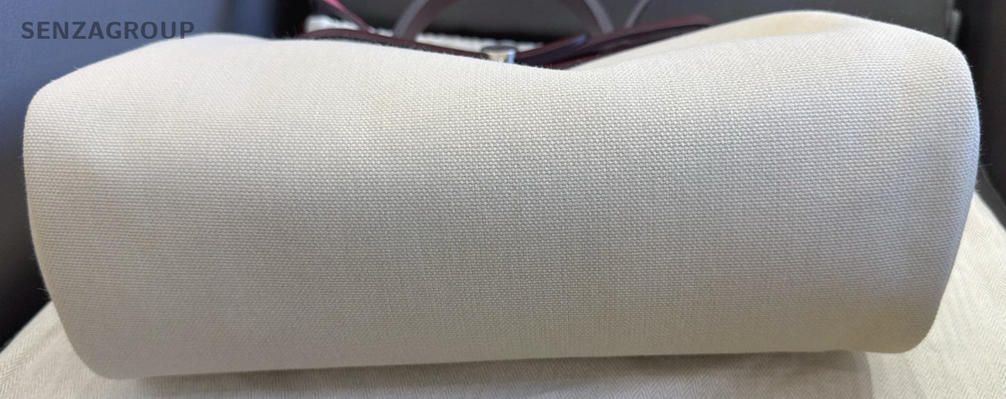 Hermes Herbag31 Top Handle Bag White Red Used Women Classic Designer
