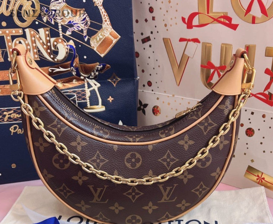 Louis Vuitton Monogram 2ways Shoulder Crossbody Bag Women Brown
