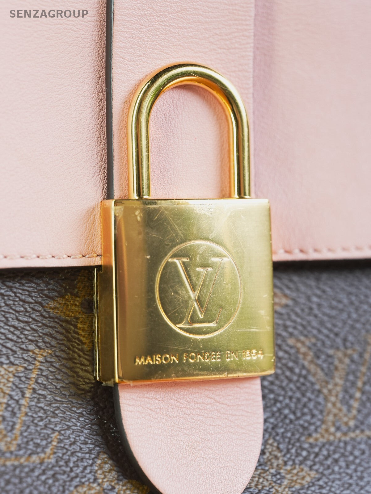 Louis Vuitton Monogram Locky BB Crossbody Handbag M44080