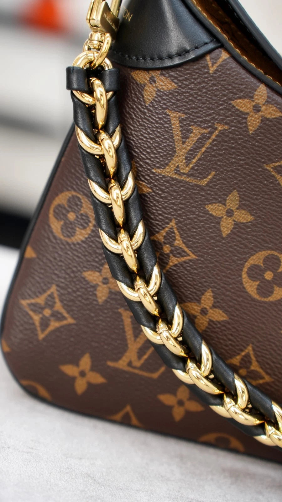 Louis Vuitton Twinny Monogram Canvas Shoulder Bag Crossbody Excellent