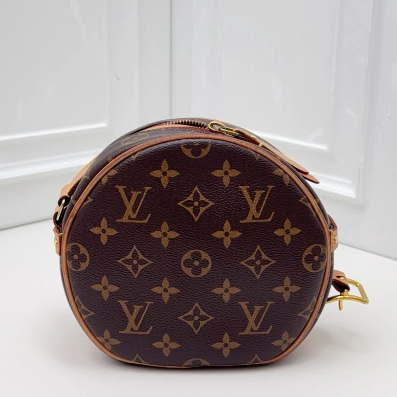 Louis Vuitton Monogram PM Shoulder Crossbody Bag Brown Women Classic