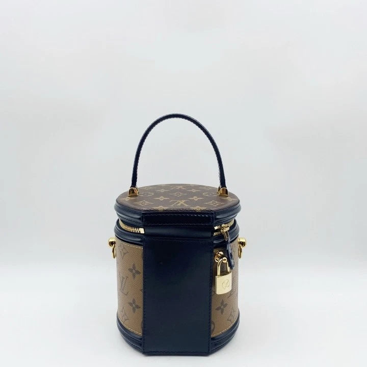 Louis Vuitton Monogram Canvas Cannes Bucket Handbag Crossbody Women
