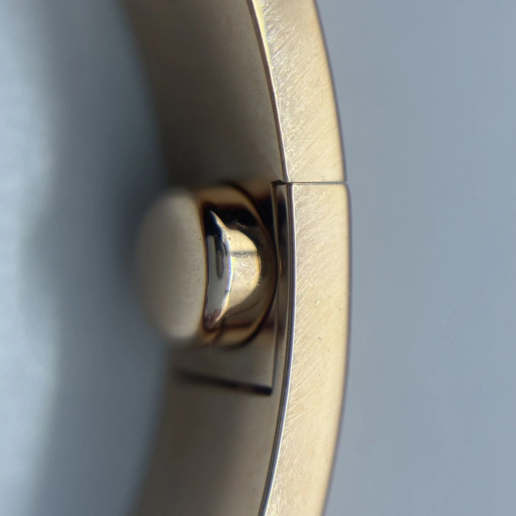 Cartier Love Classic 6.1mm Bangle Bracelet 18k Rose Gold Double Screw Size16