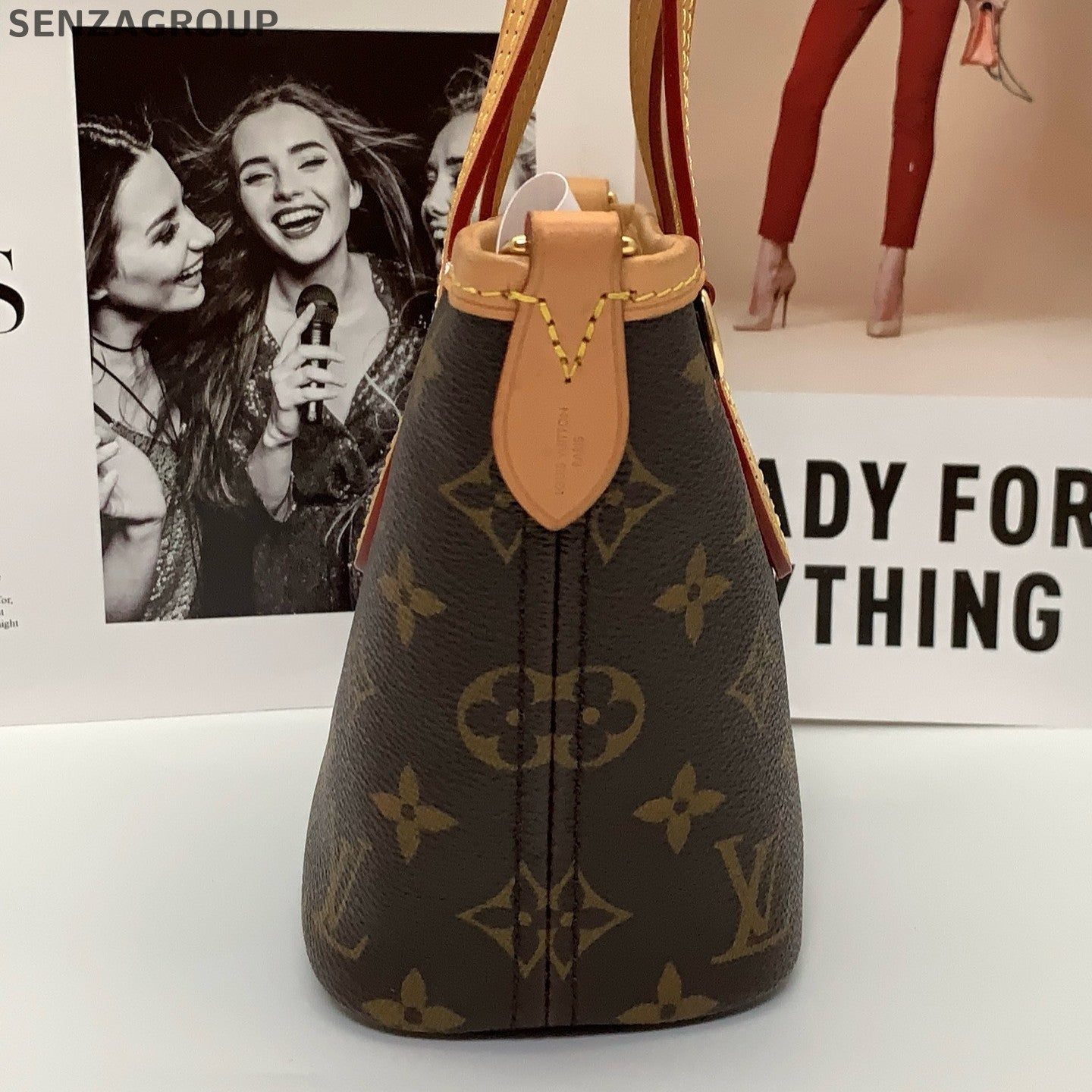 Louis Vuitton Neverfull BB Monogram Brown Handbag - Classic Women's Tote