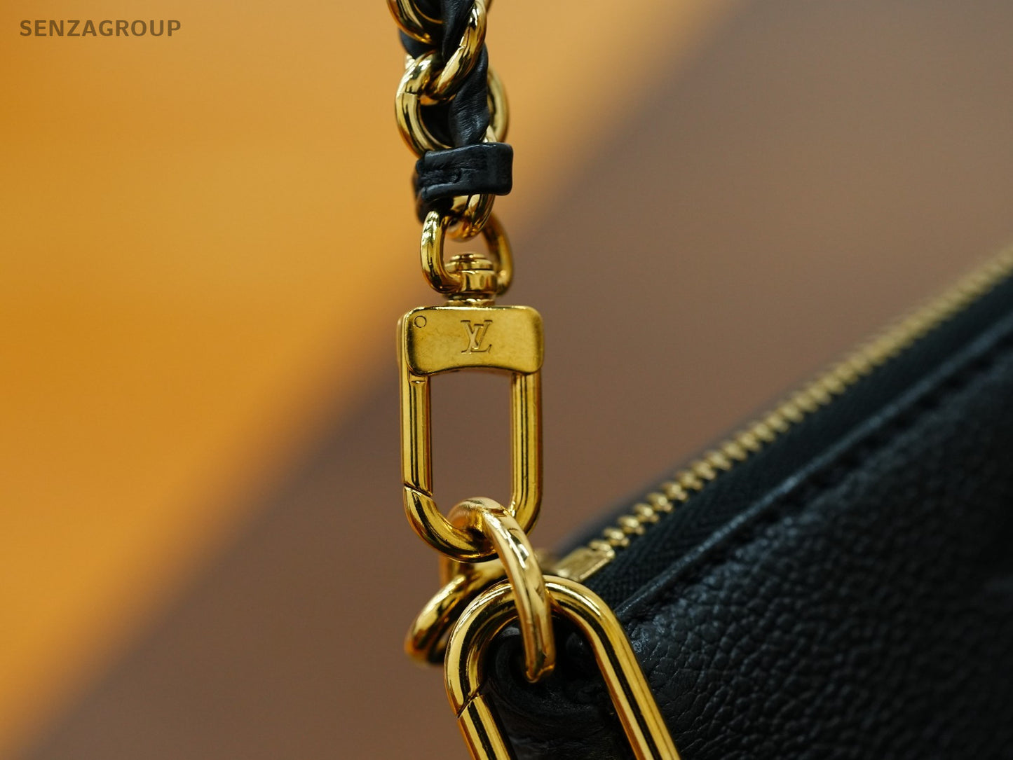 Louis Vuitton Multi Pochette Black Monogram Empreinte Shoulder bag Women Classic