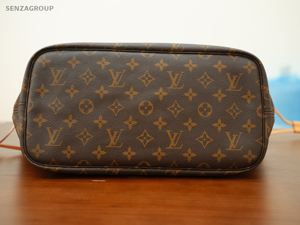 Louis Vuitton Neverfull MM Tote Monogram Shoulder bag Brown Women