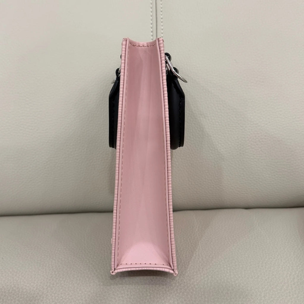 Louis Vuitton Canvas Limited Pink Mini Tote Sheet Music Bag For Women