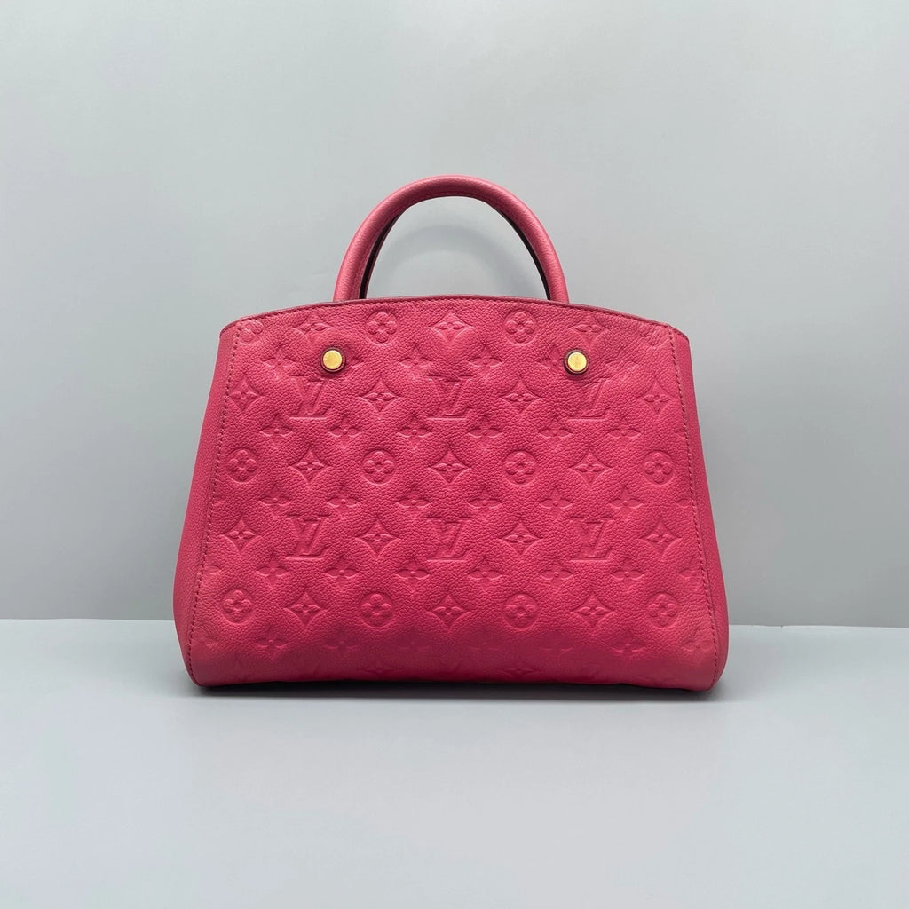 Louis Vuitton Montaigne MM Pink Tote Bag for Women