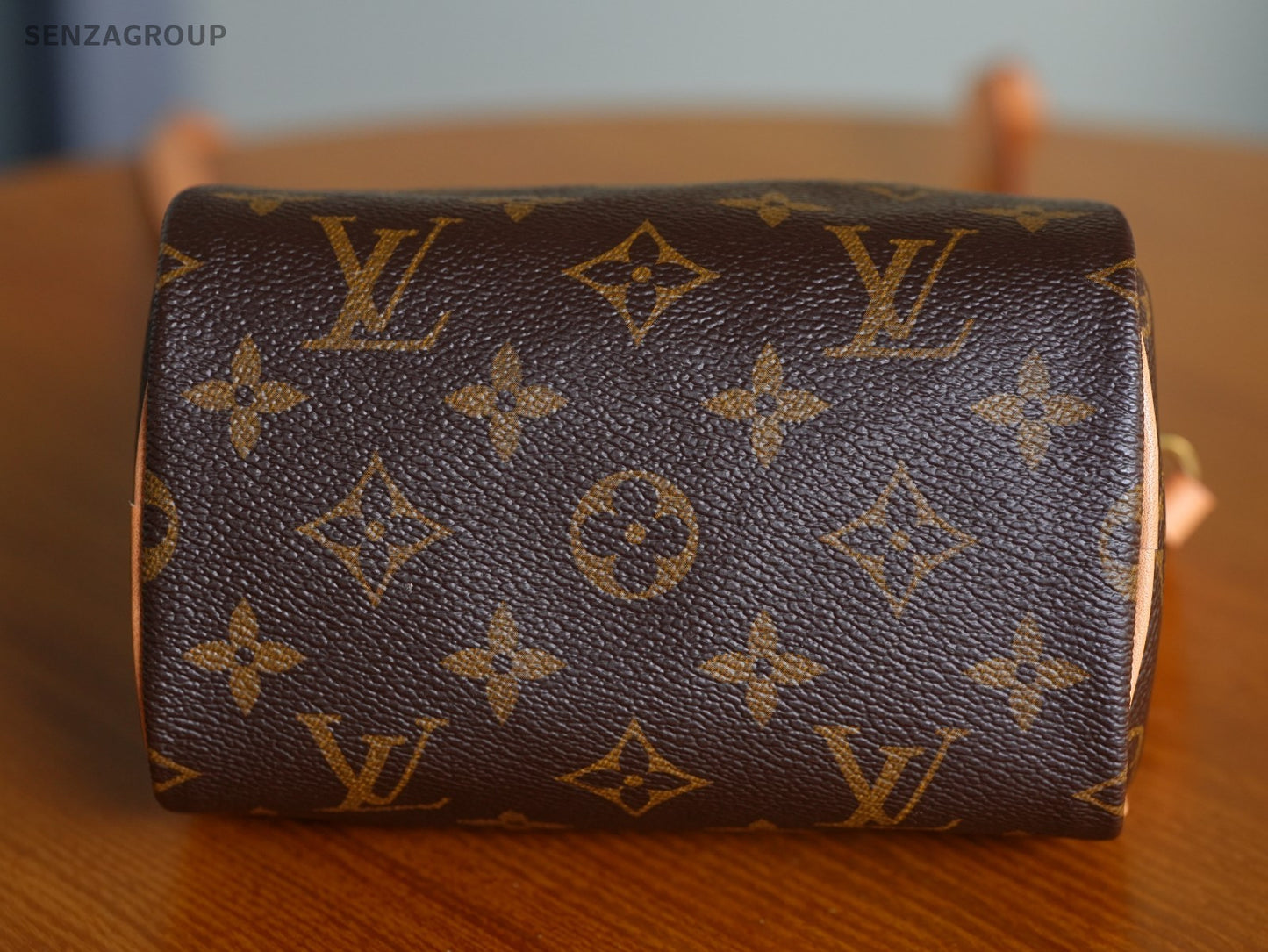 Louis Vuitton Monogram Nano Speedy Crossbody Shoulder bag Women Brown Classic