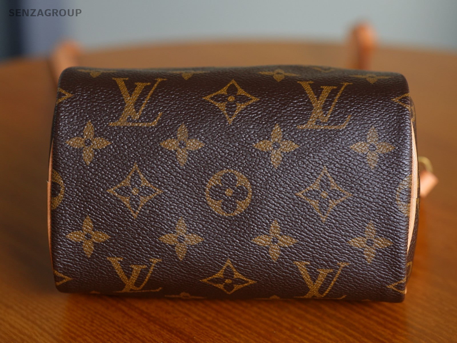 Louis Vuitton Monogram Nano Speedy Crossbody Shoulder bag Women Brown Classic