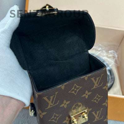 Louis Vuitton Camera Box Monogram Brown Shoulder Bag - Classic Women's