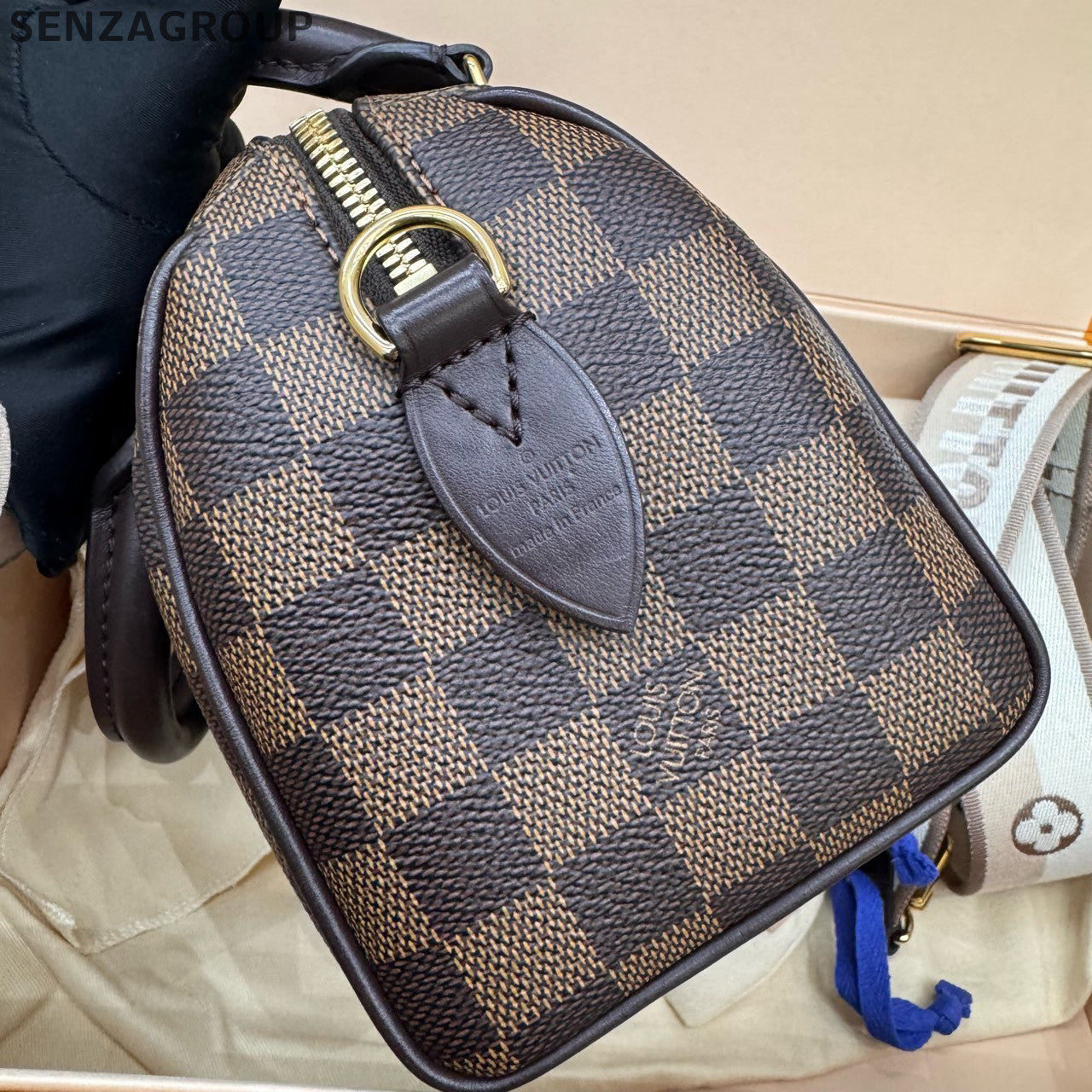 Louis Vuitton Damier Ebene Speedy 20 Handbag - Classic Women's Bag