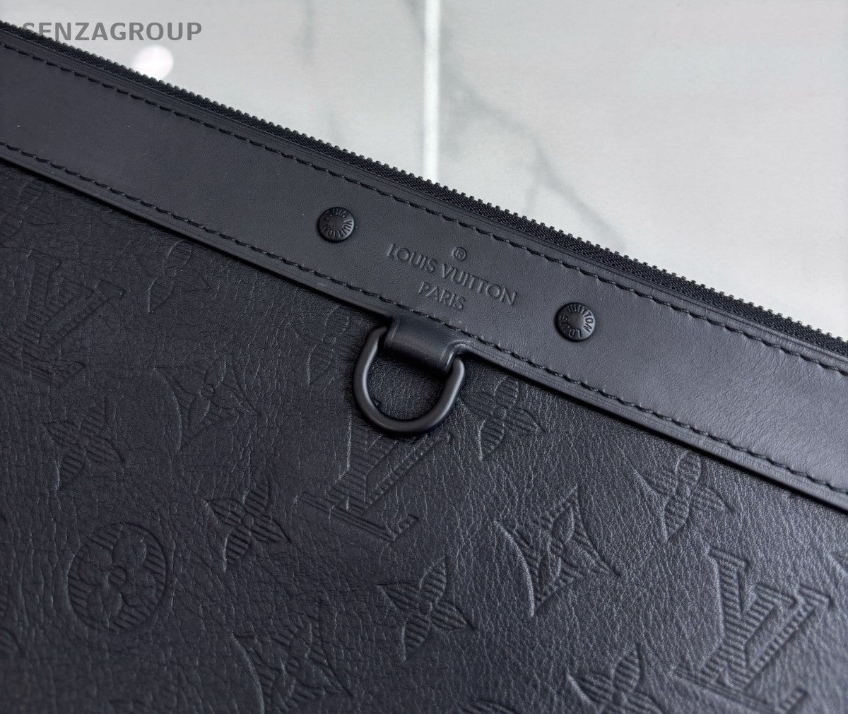 Louis Vuitton Monogram Empreinte Clutch Handbag Calfskin Almost Brand NEW