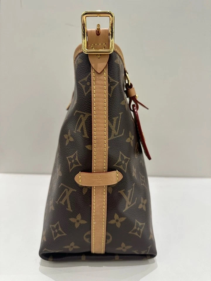 Louis Vuitton Carryall PM Canvas Tote Shoulder Bag For Women