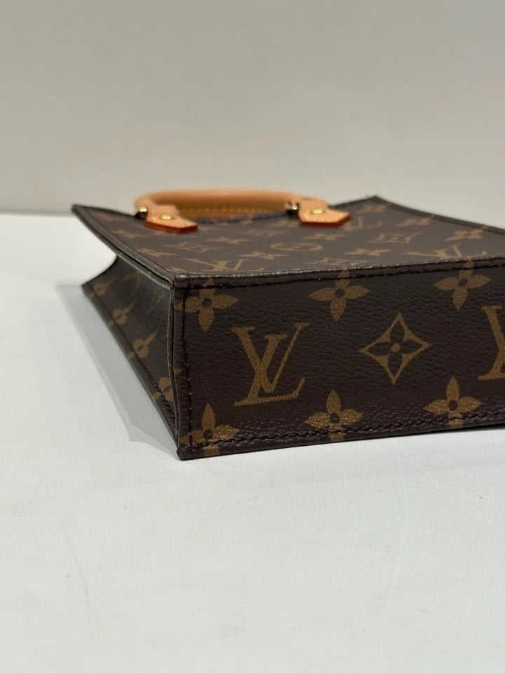 Louis Vuitton Plat Mini Canvas Tote Bag For Women