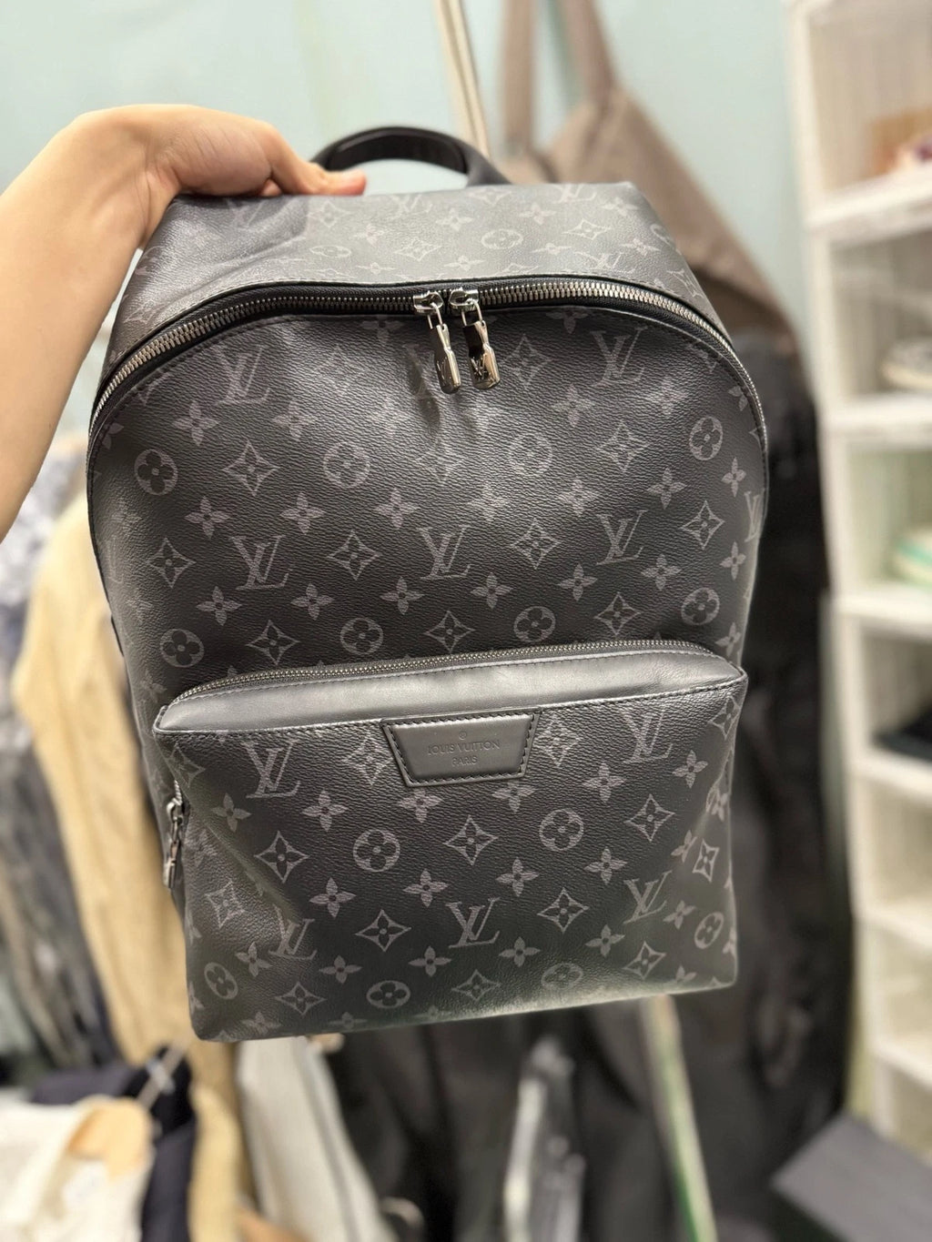 Louis Vuitton Apollo Monogram Canvas Backpack For Unisex